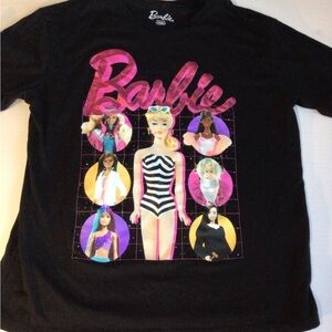 Barbie Black Tee juniors size L